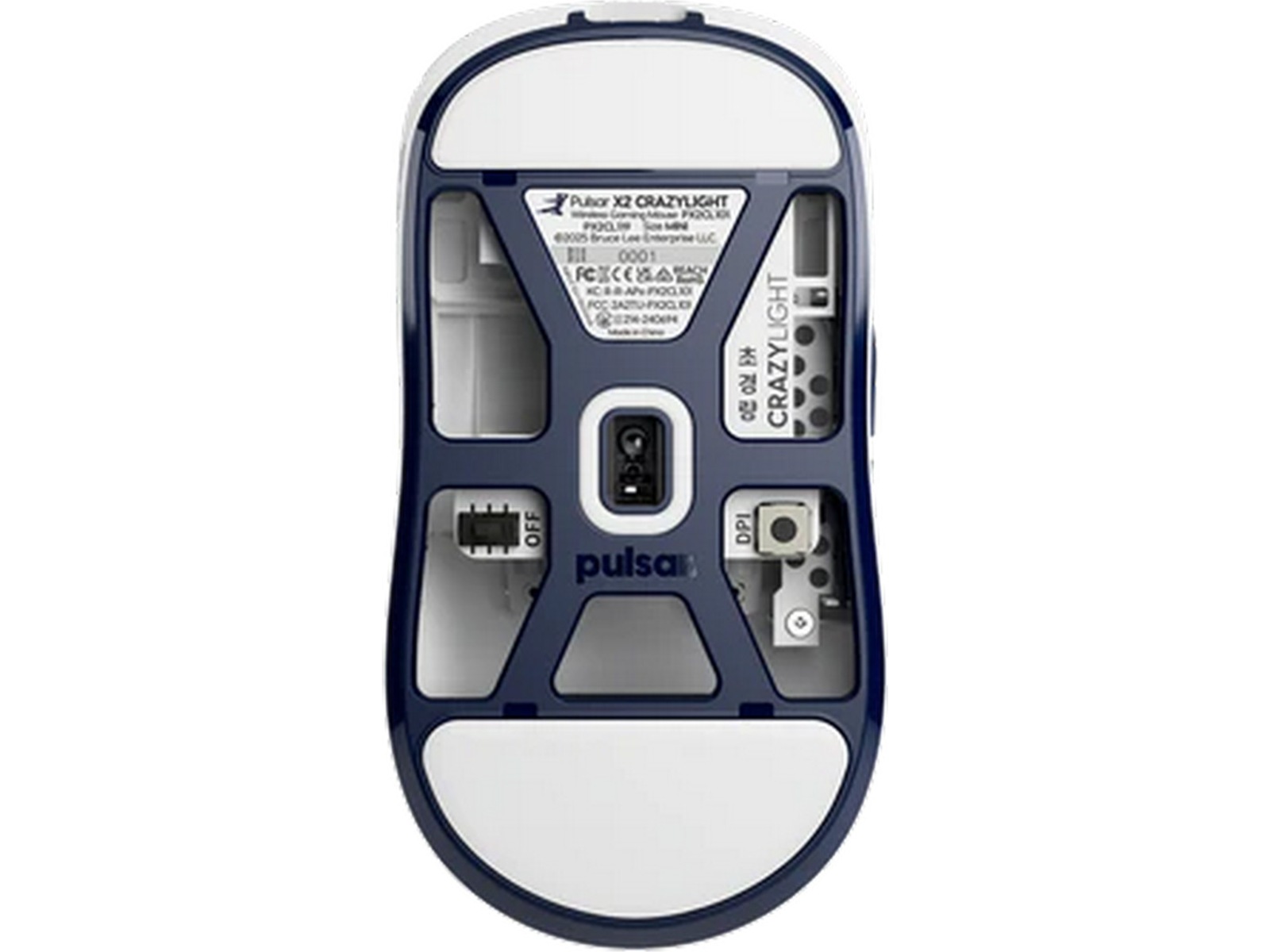 Pulsar X2 CRAZYLIGHT Gamingmus Mini Bruce Lee 85th Edition Gamingmöss