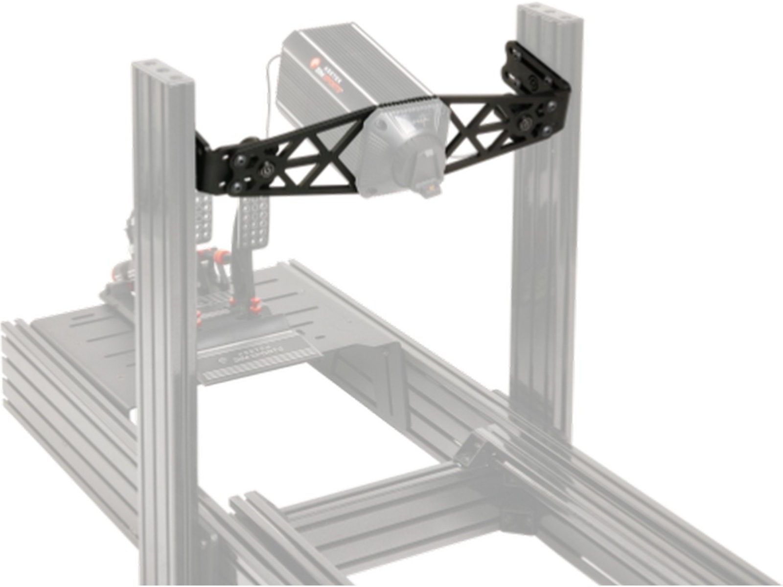 Asetek SimSports Front Mount Ratt & pedaler