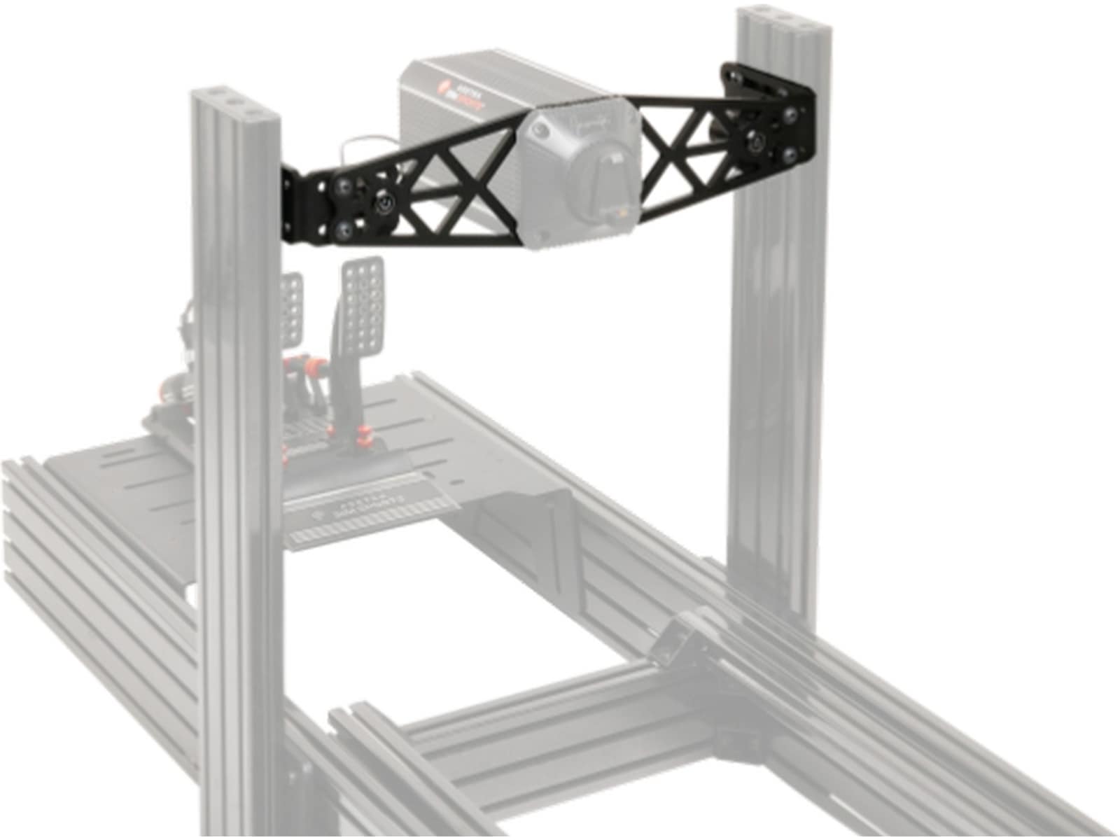 Asetek SimSports Front Mount Ratt & pedaler