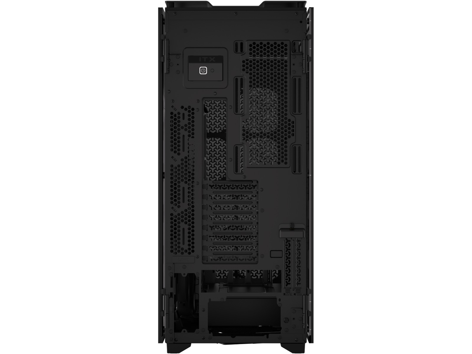 Corsair iCUE Link 9000D RGB Super Tower (svart) Big tower