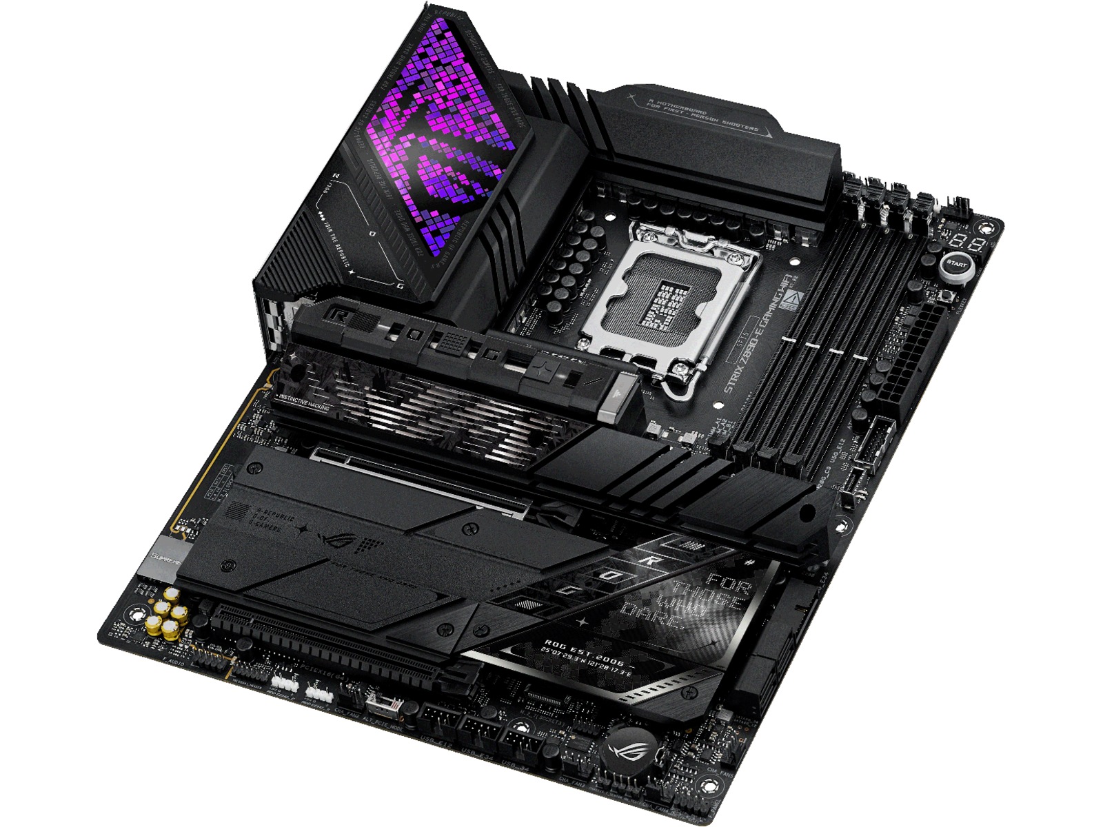 Asus ROG Strix Z890-E Gaming WIFI Bundkort Intel Socket