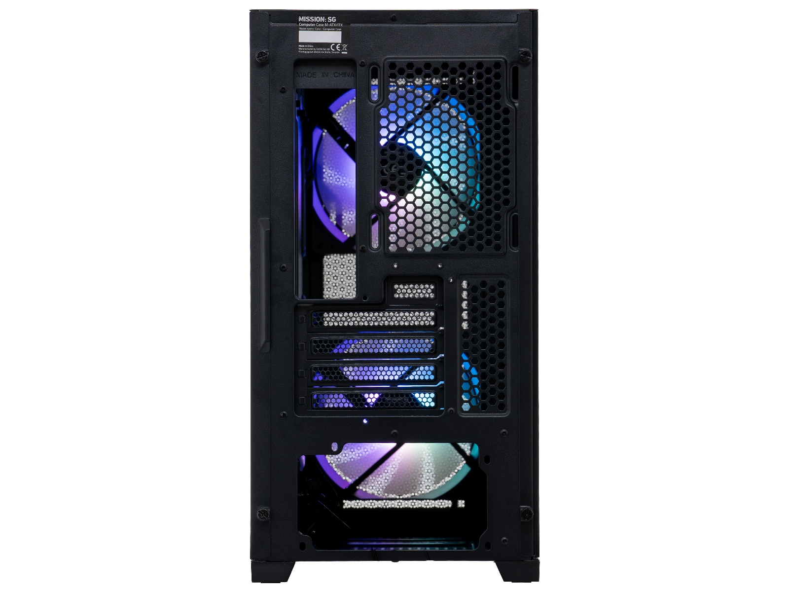 Mission SG Core mATX Tower (svart) Mini/Micro/Nano tower