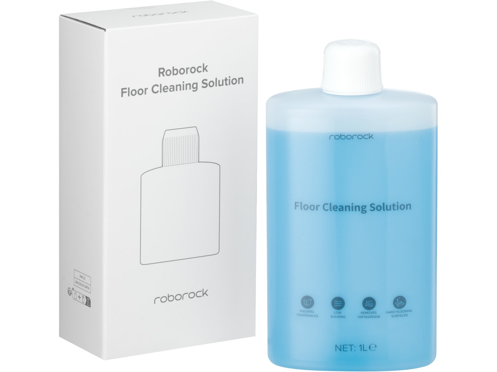 Roborock tvättmedel för golv 1L Tillbehör för dammsugare & rengöring