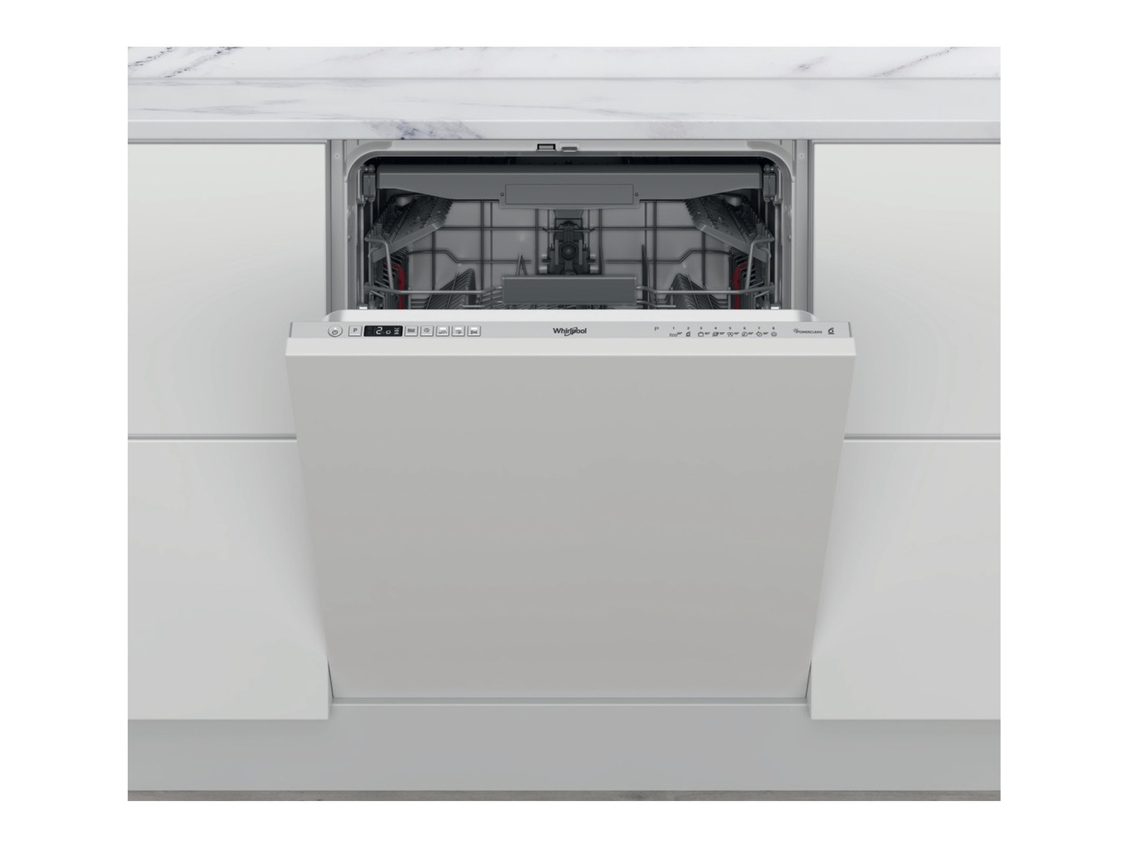 Whirlpool WIC 3C34 PFE S Integrerad diskmaskin Integrerad diskmaskin