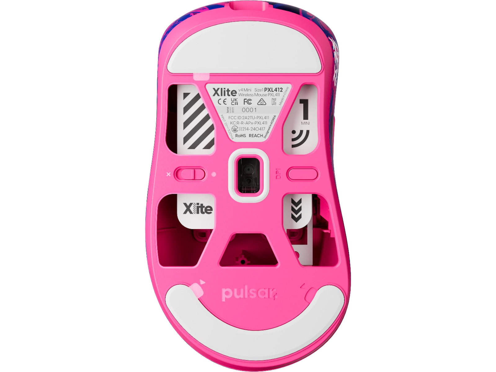 Pulsar Xlite V4 Mini trådlös spelmus (PRX edition) Gamingmus