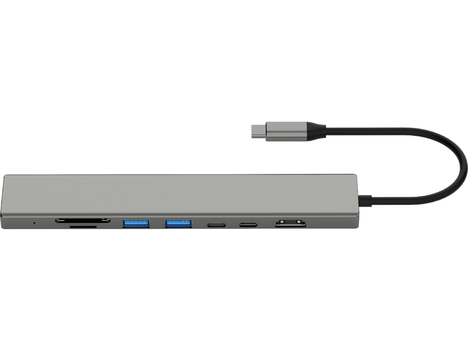 Andersson USB-C Hub (grå) Dockningsstation och USB-hub
