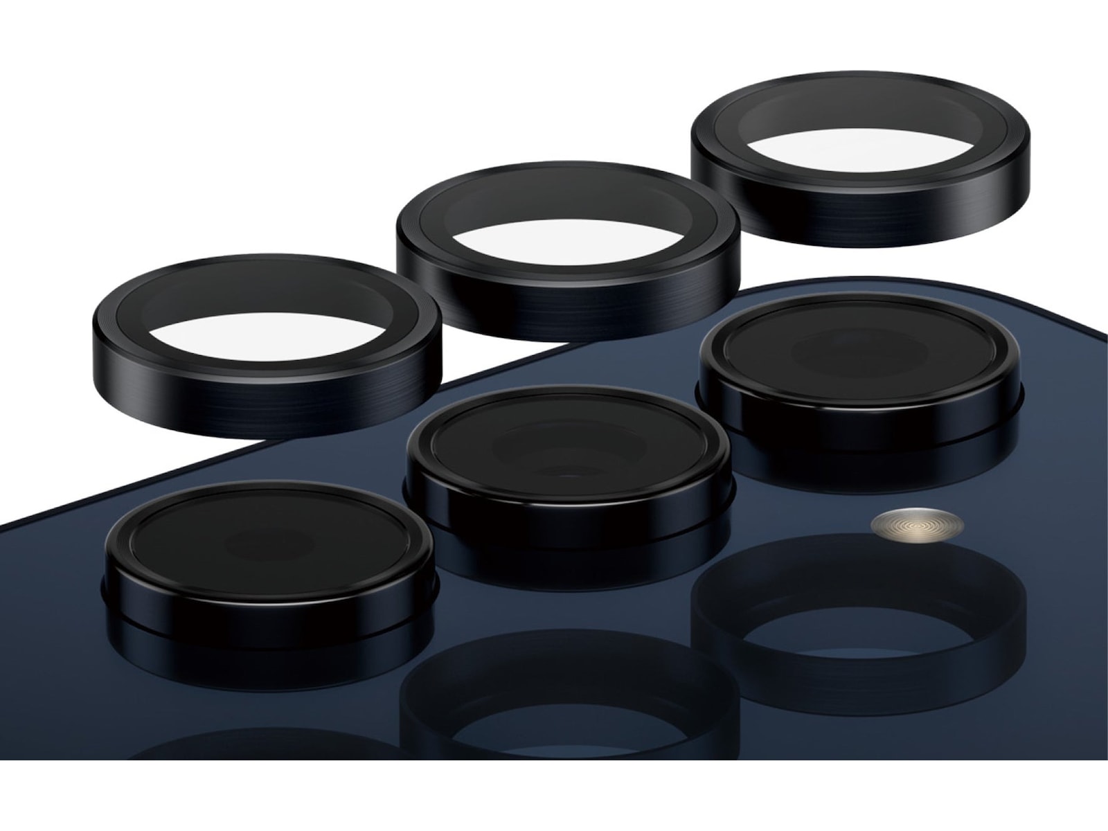 PanzerGlass Galaxy A55 5G Hoops Linsskydd (svart) Skärmskydd