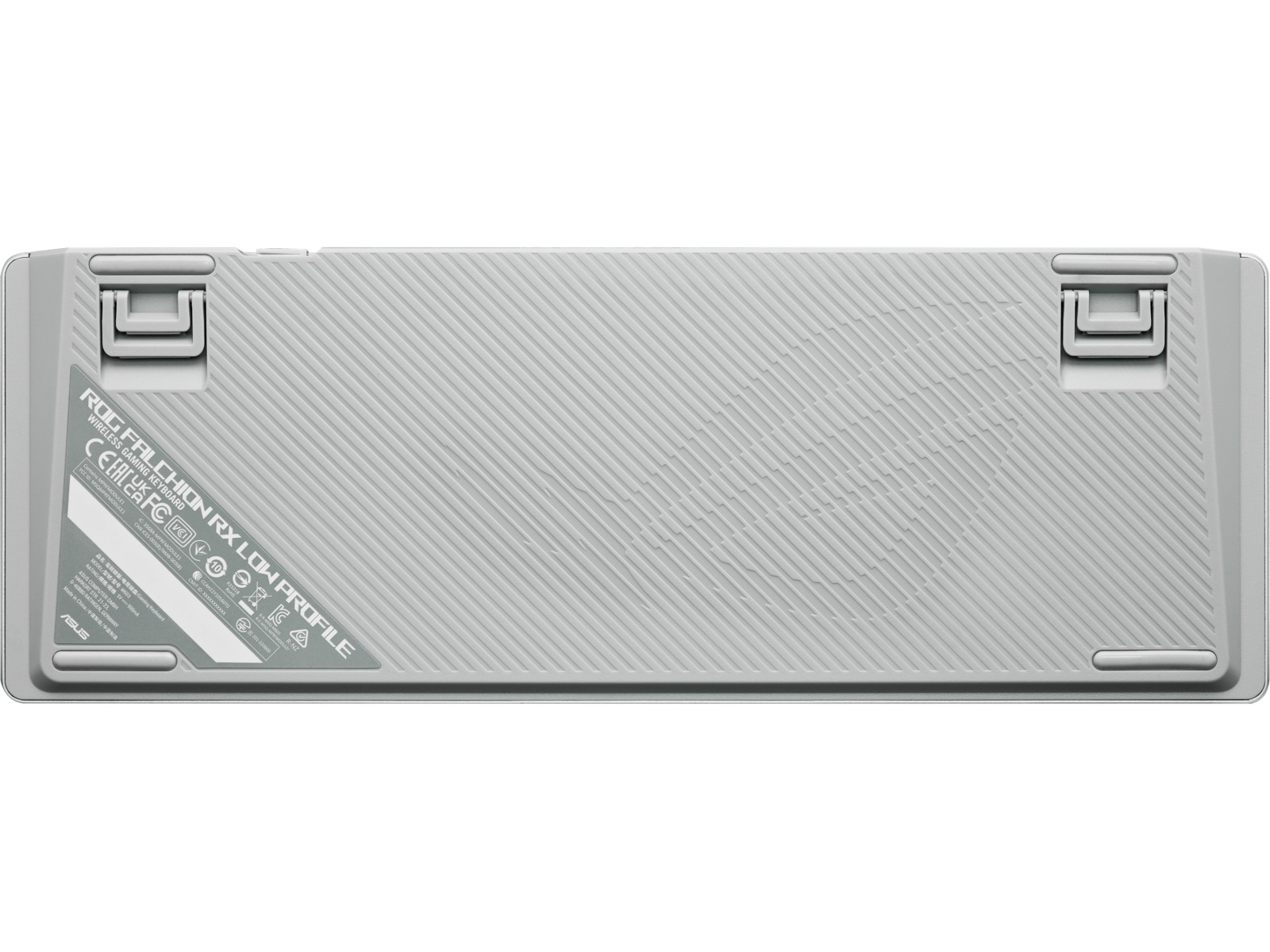ASUS ROG Falchion RX Low Profile Optical trådlöst gamingtangentbord (vit) -B-Grade Demo tangentbord