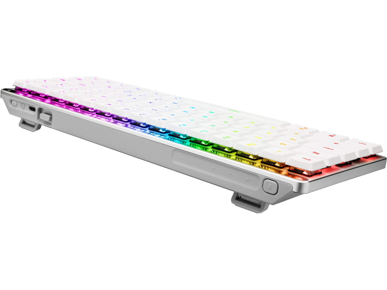 ASUS ROG Falchion RX Low Profile Optical trådlöst gamingtangentbord (vit) -B-Grade Demo tangentbord