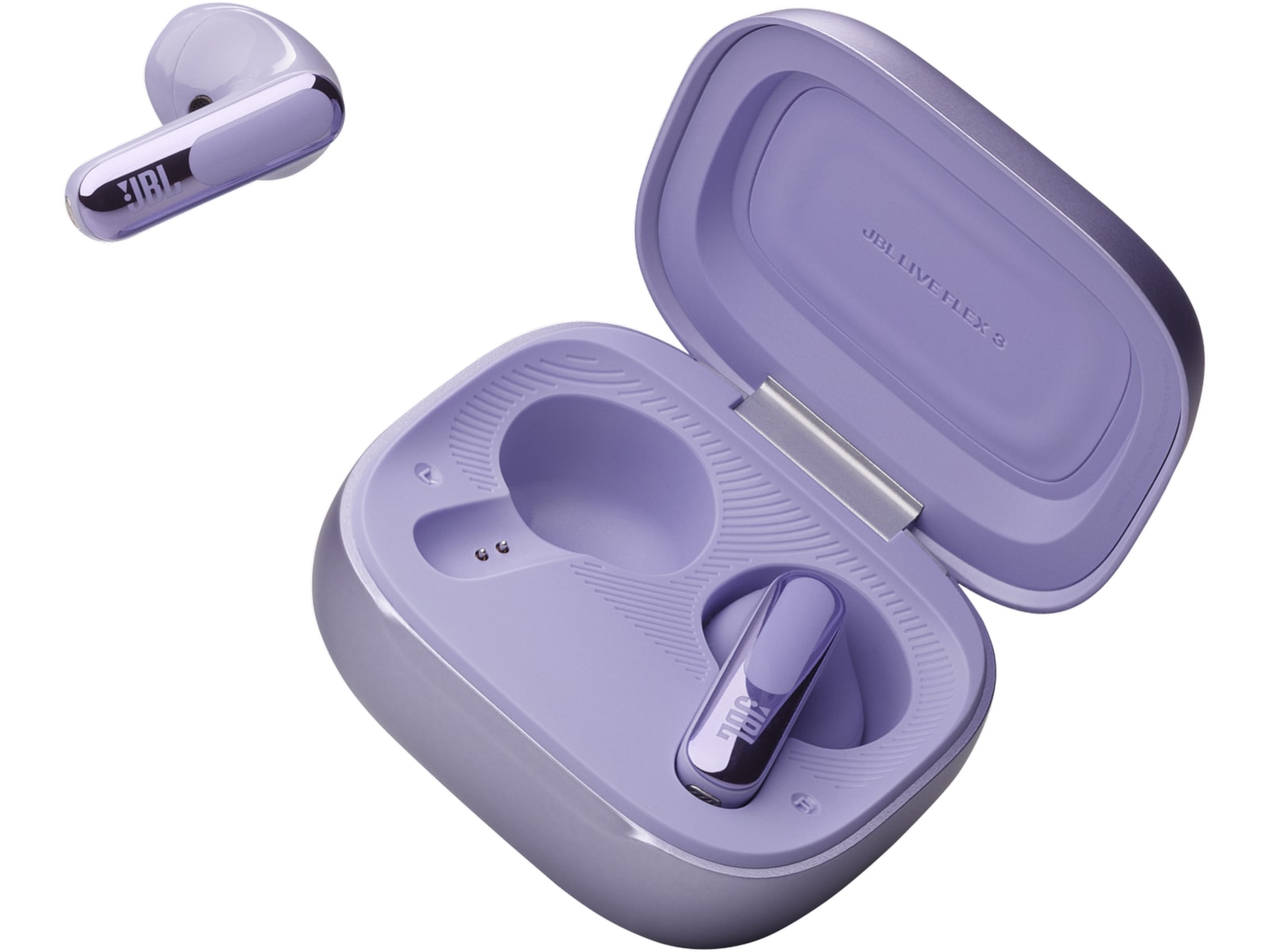 JBL LIVE FLEX 3 trådlösa hörlurar, earbuds (lila) In-ear hörlurar