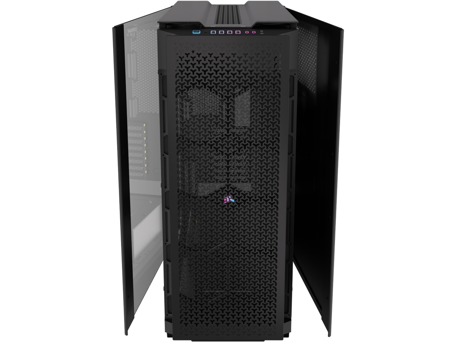 Corsair iCUE Link 9000D RGB Super Tower (svart) Big tower