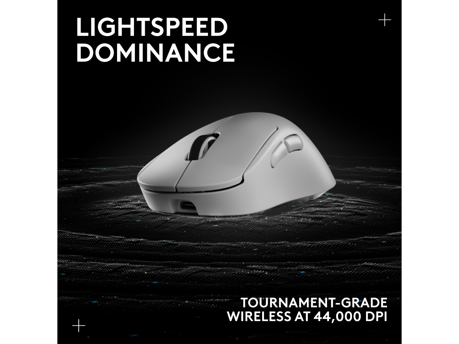 Logitech G Pro X Superlight 2 DEX trådlös gamingmus (vit) Gamingmus