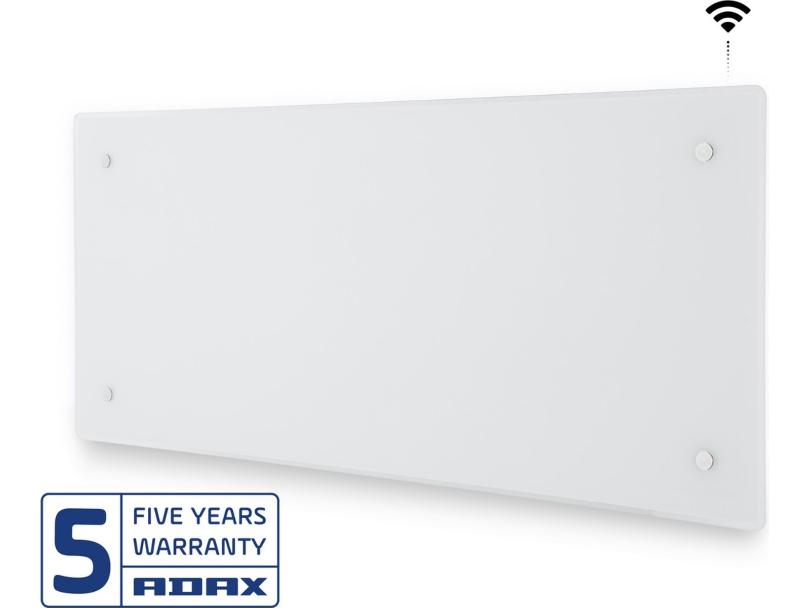 Adax Clea WiFi Glas Panelelement 1000W (vit) Panelelement