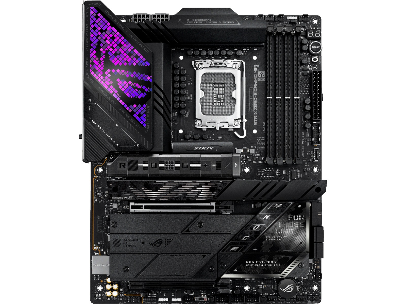 Asus ROG Strix Z890-E Gaming WIFI Bundkort Intel Socket