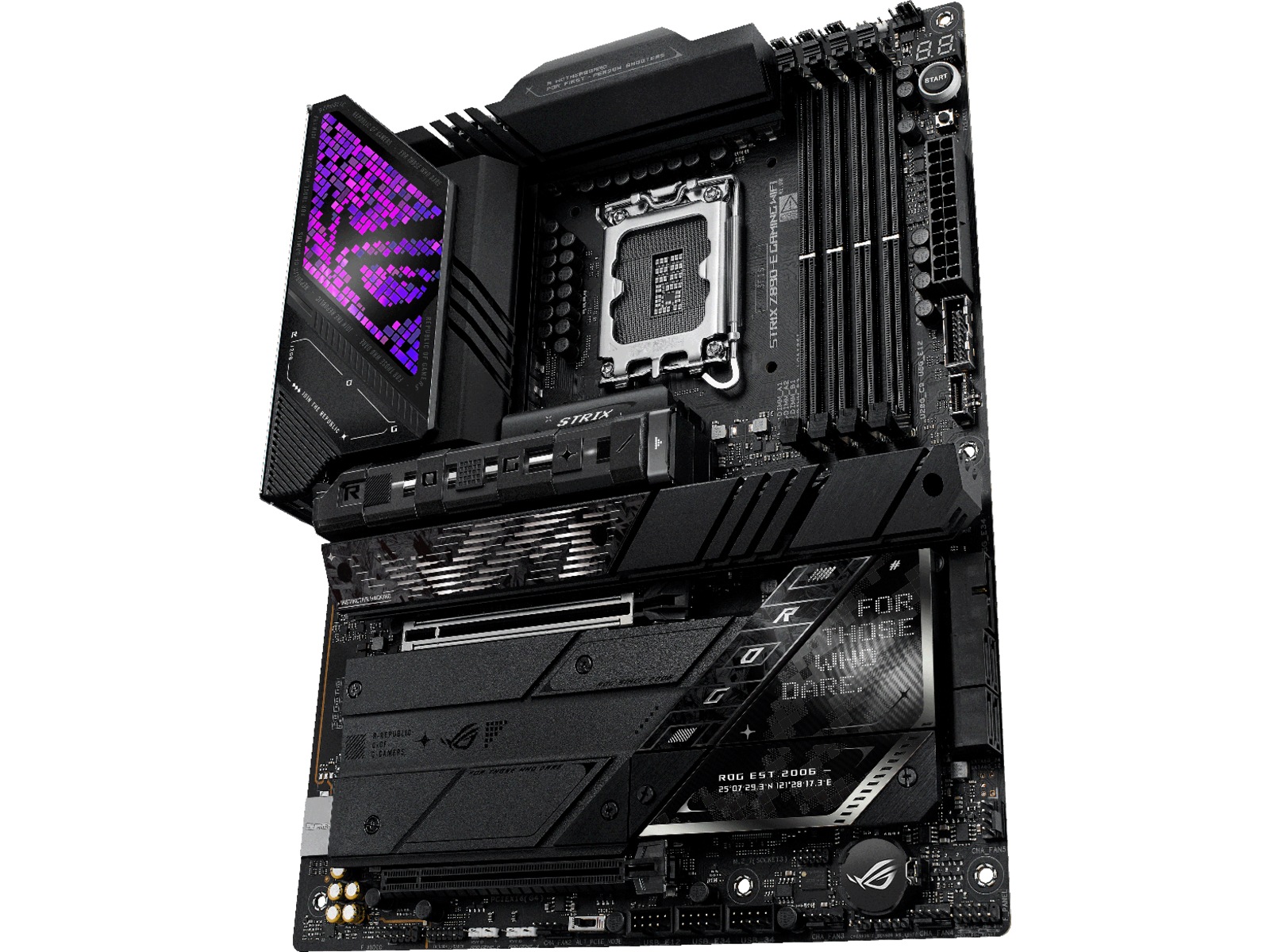 Asus ROG Strix Z890-E Gaming WIFI Bundkort Intel Socket