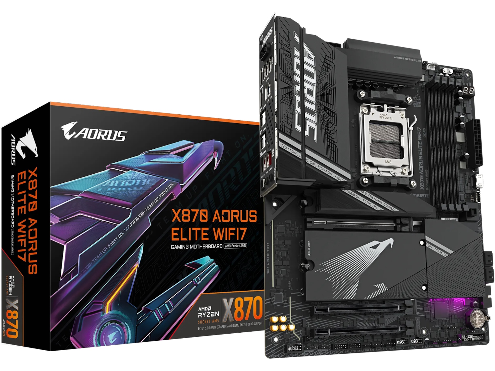GIGABYTE X870 AORUS ELITE Moderkort AMD Socket