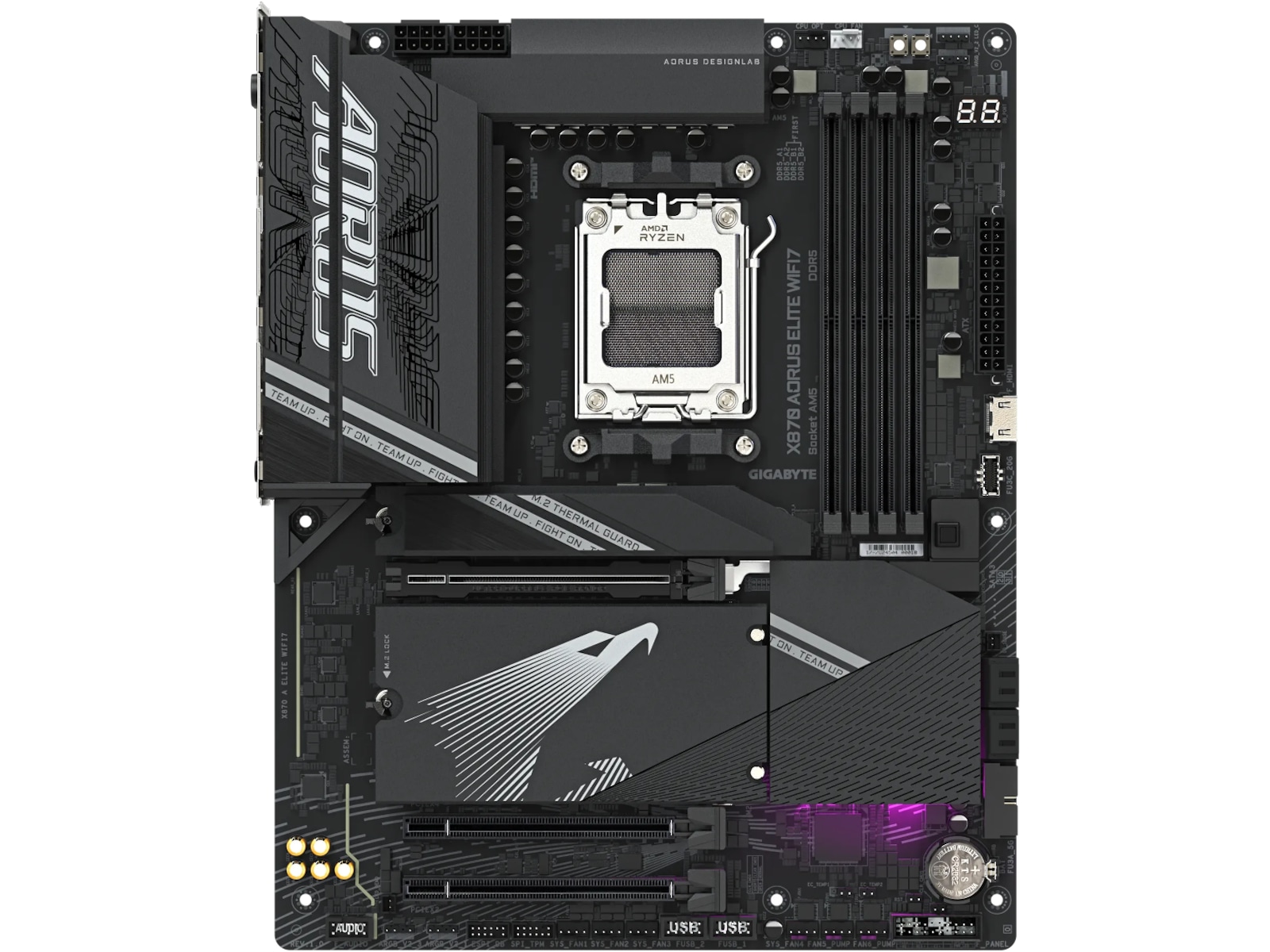 GIGABYTE X870 AORUS ELITE Moderkort AMD Socket