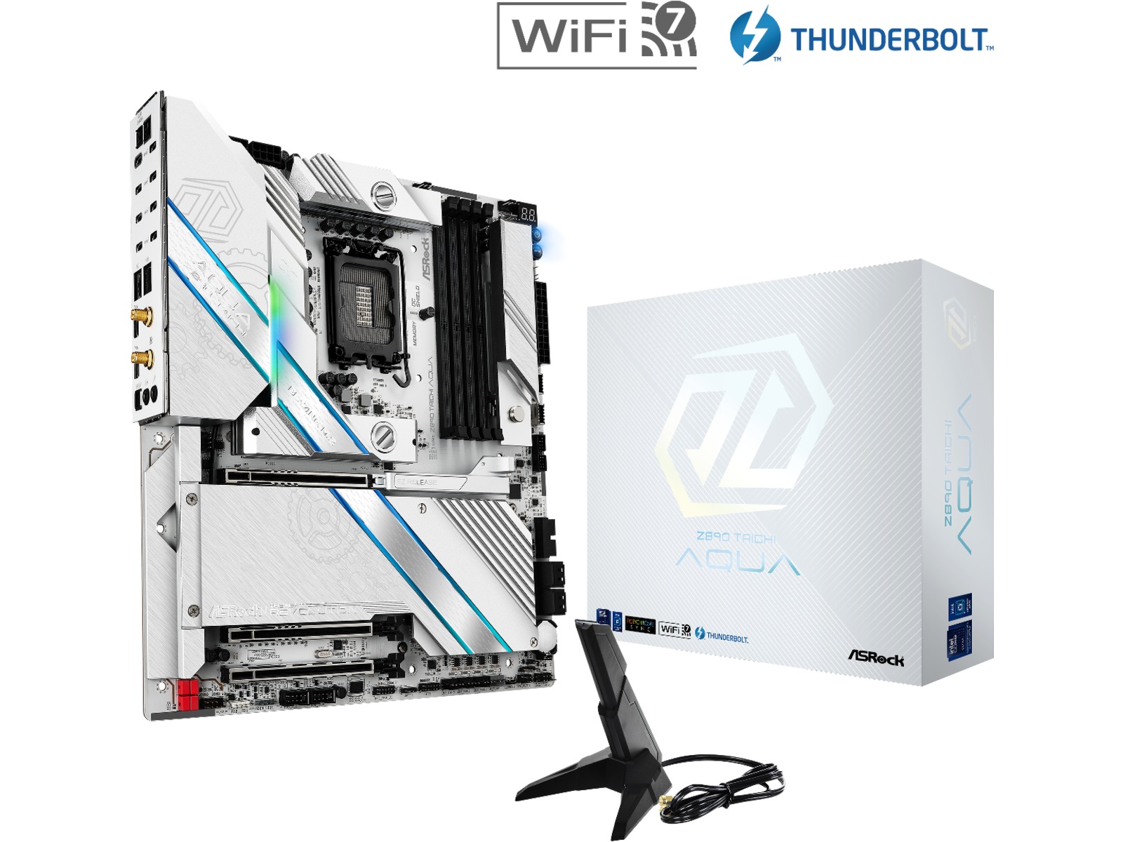 ASRock Z890 TAICHI AQUA Moderkort Intel Socket