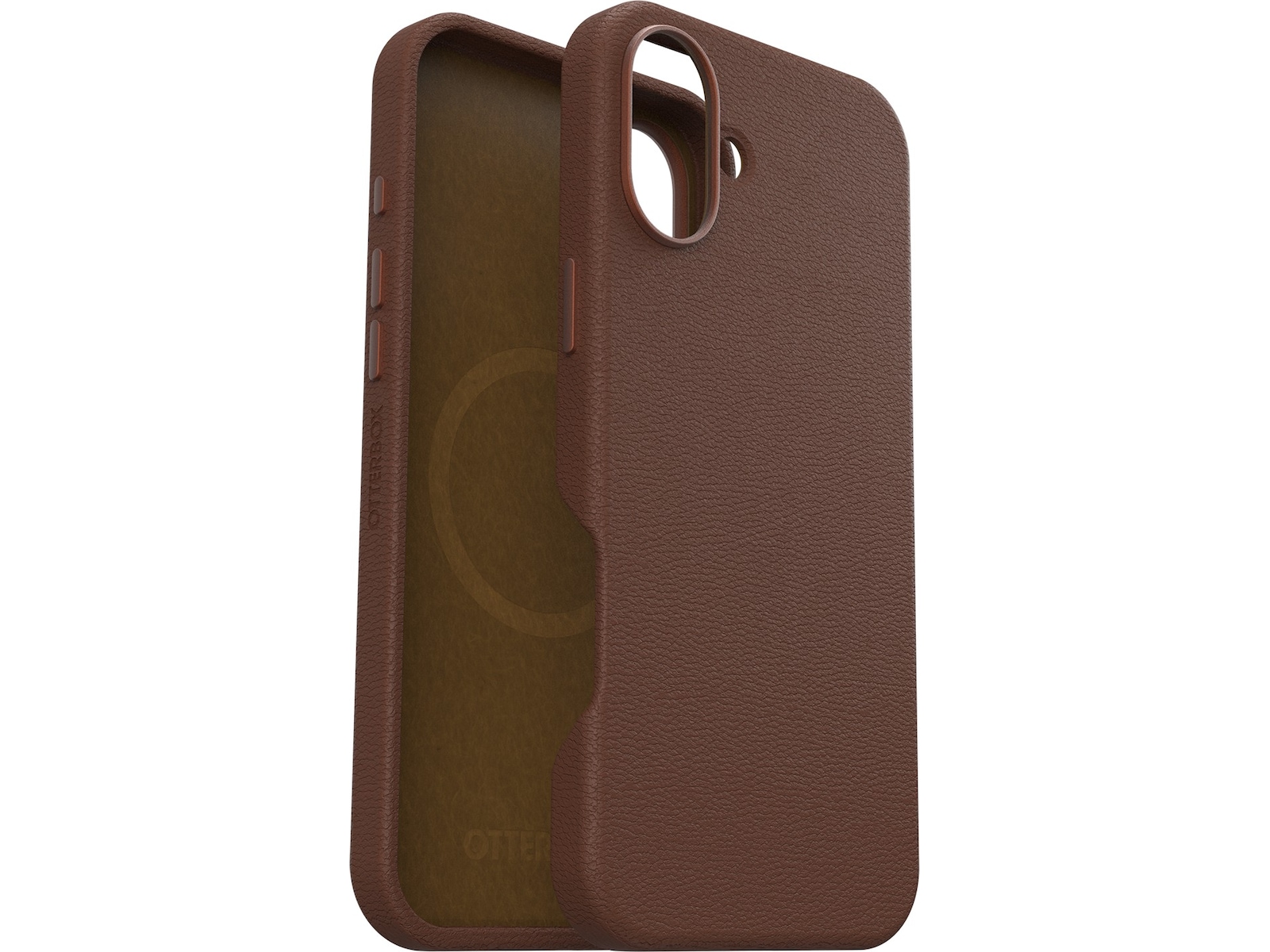 OtterBox iPhone 16 Plus Symmetry Cactus Läderfodral (brun) Skydd