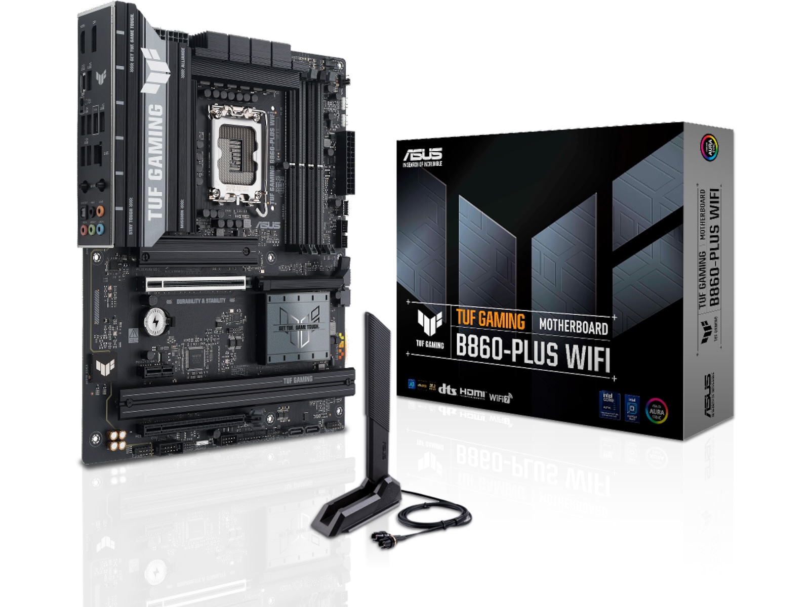 ASUS TUF GAMING B860-PLUS WIFI Moderkort Intel Socket