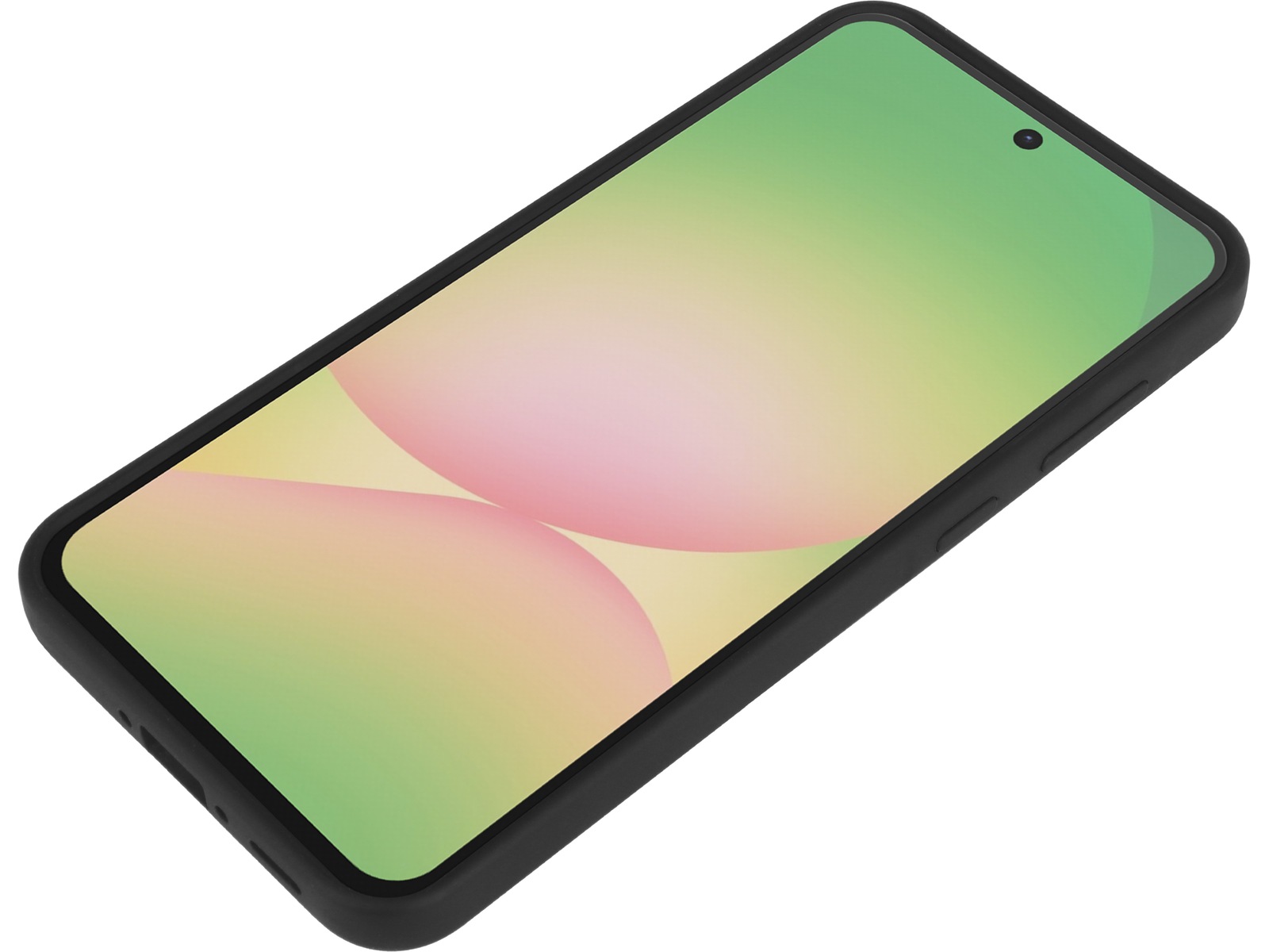 iiglo Galaxy A56 Silikonskal (svart) Skydd