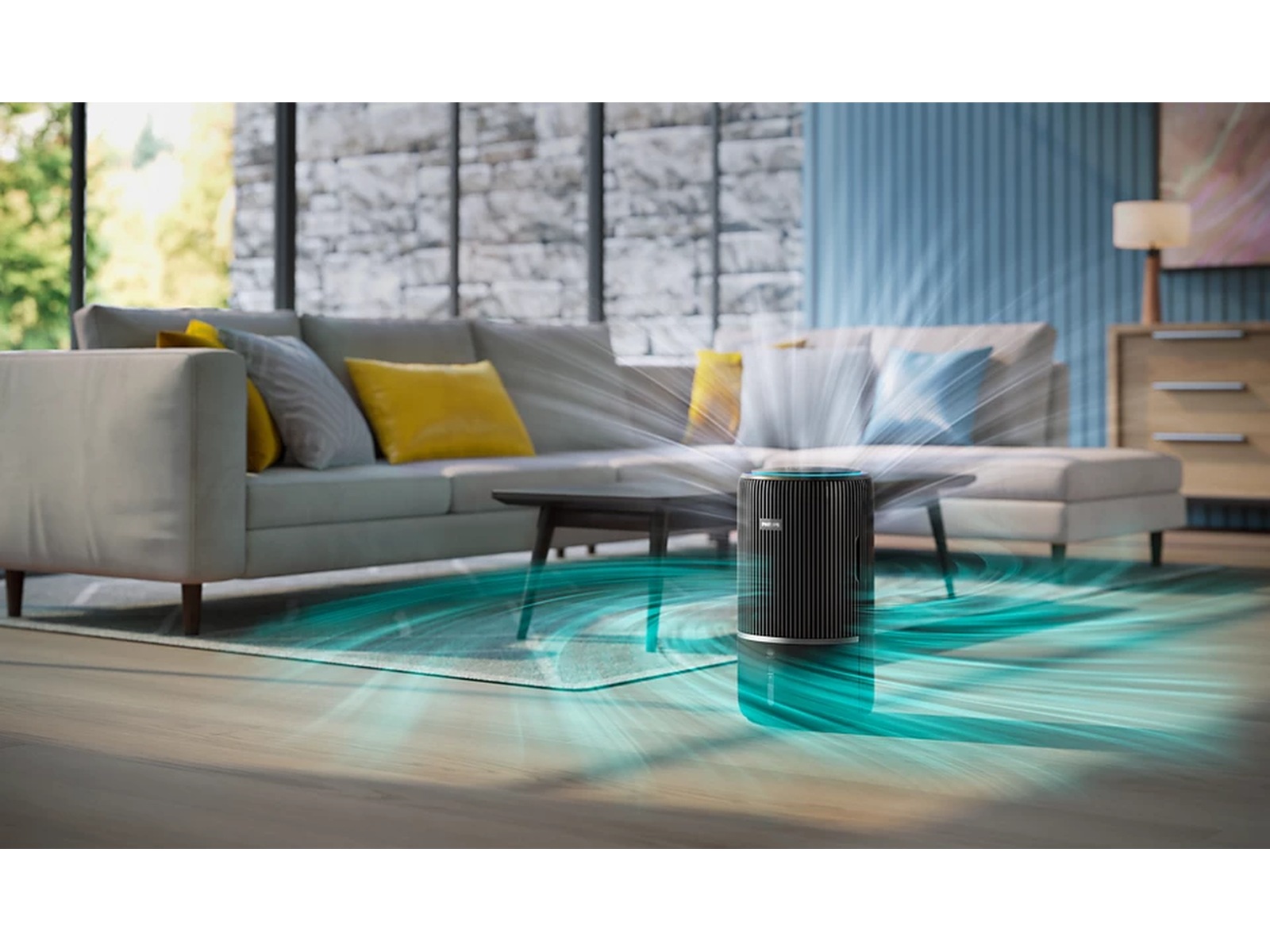 Philips PureProtect Water 3400 Series Smart 2-i-1-luftrenare och luftfuktare Luftrenare