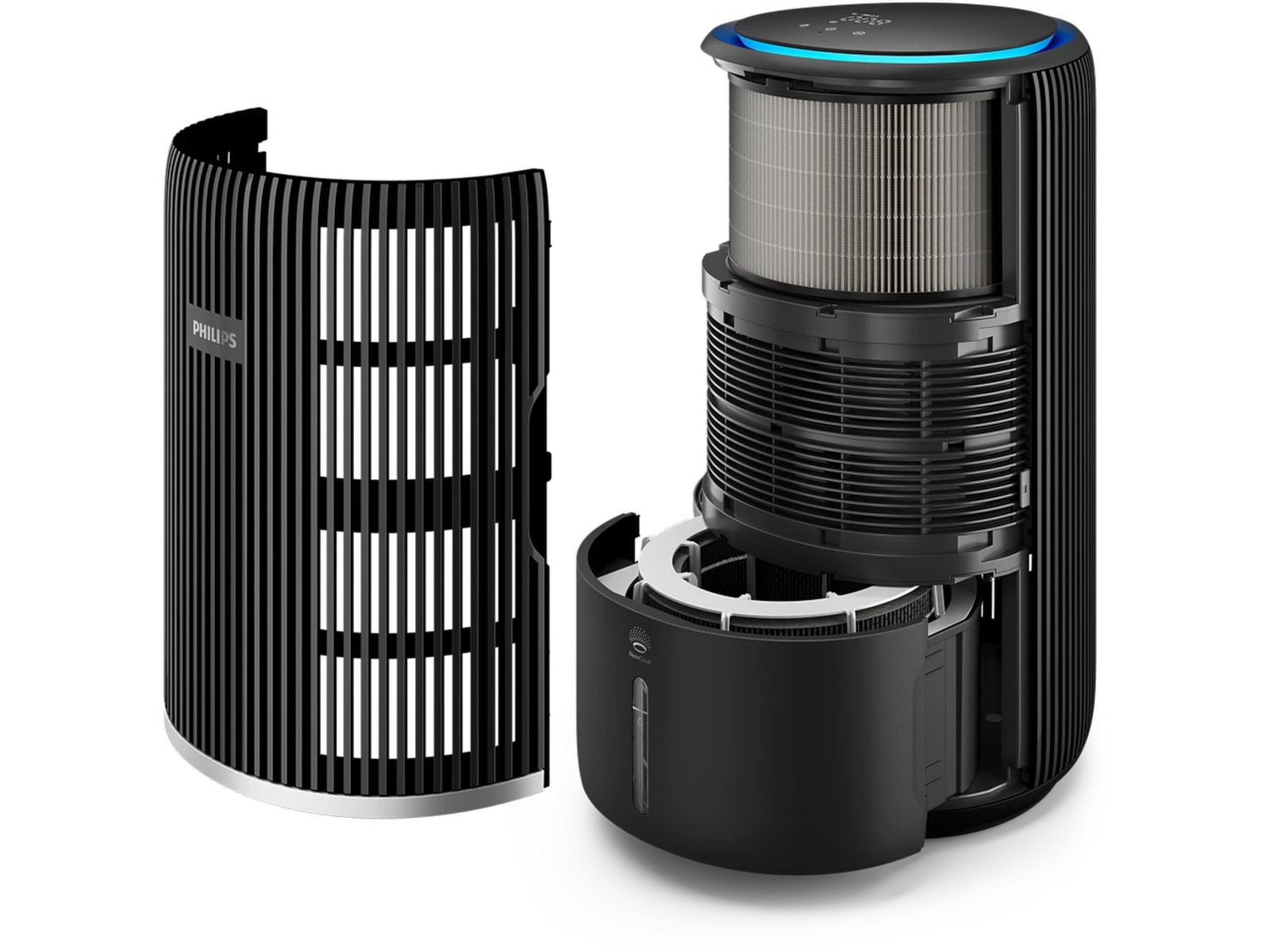 Philips PureProtect Water 3400 Series Smart 2-i-1-luftrenare och luftfuktare Luftrenare