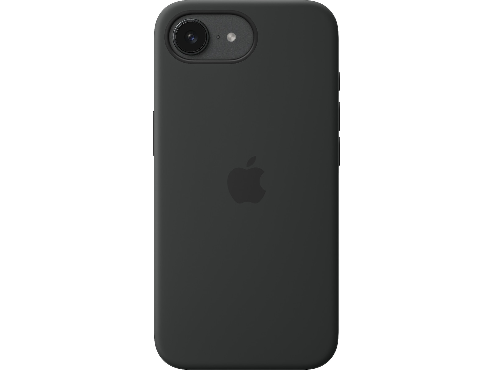 iPhone 16e Silikonskal (svart) Skydd