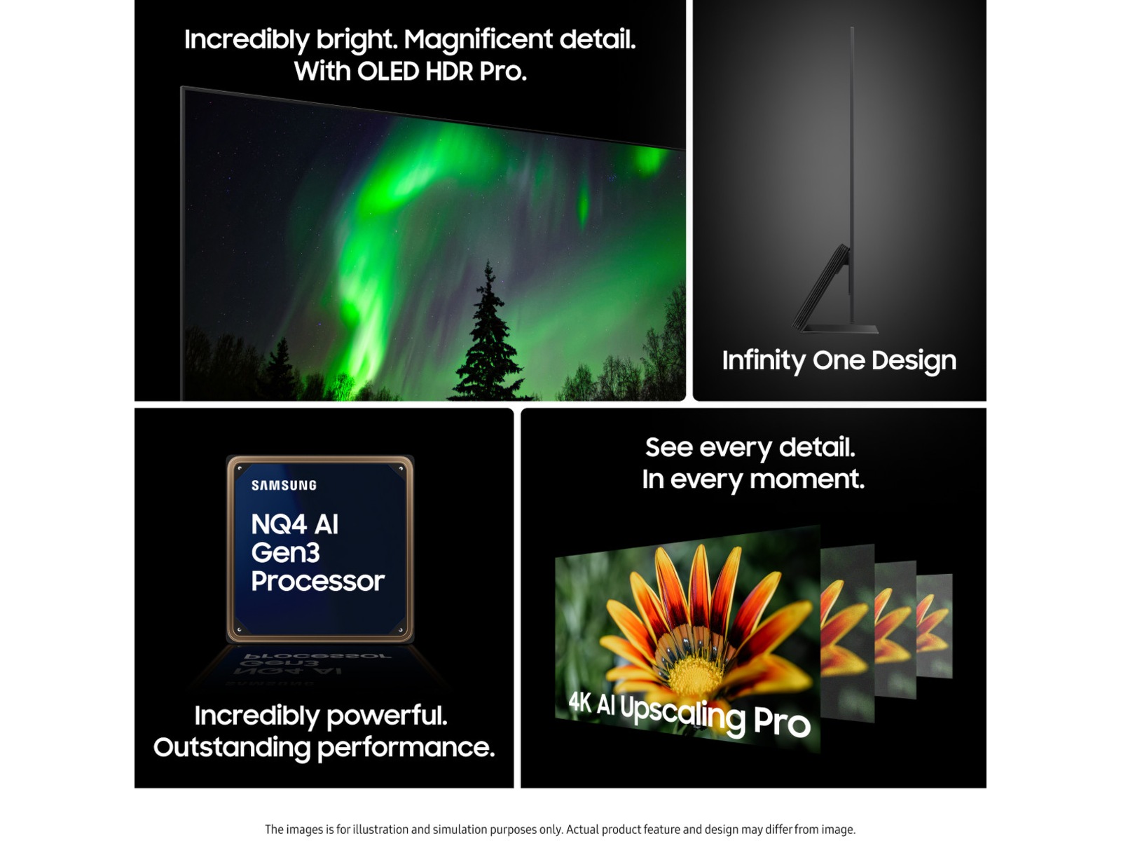 Samsung 55" S95F OLED 4K Smart TV (2025) 50 - 59 tums TV