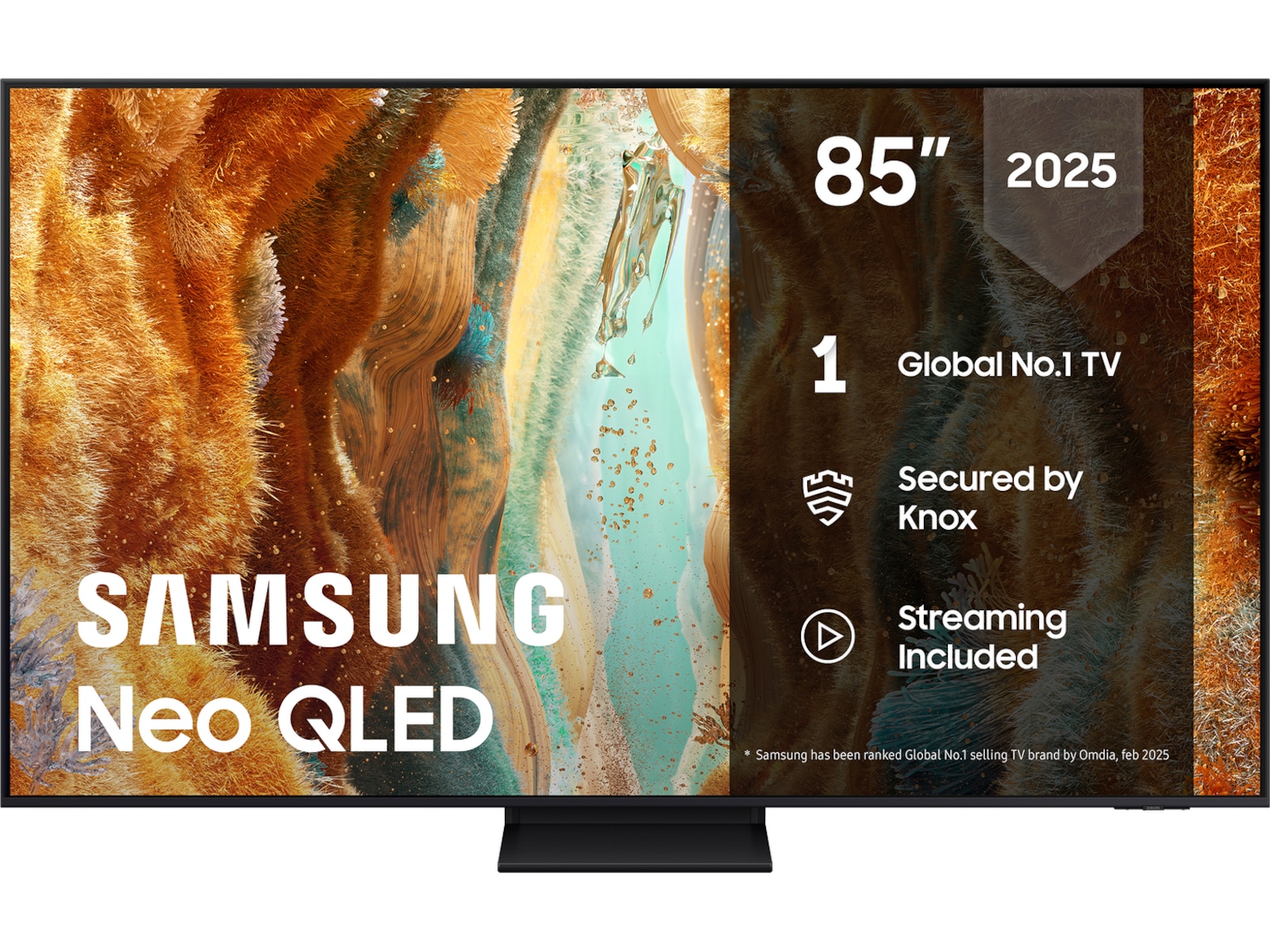 Samsung 85" QN70F Neo QLED 4K Mini LED Smart TV (2025) Över 80 tums TV