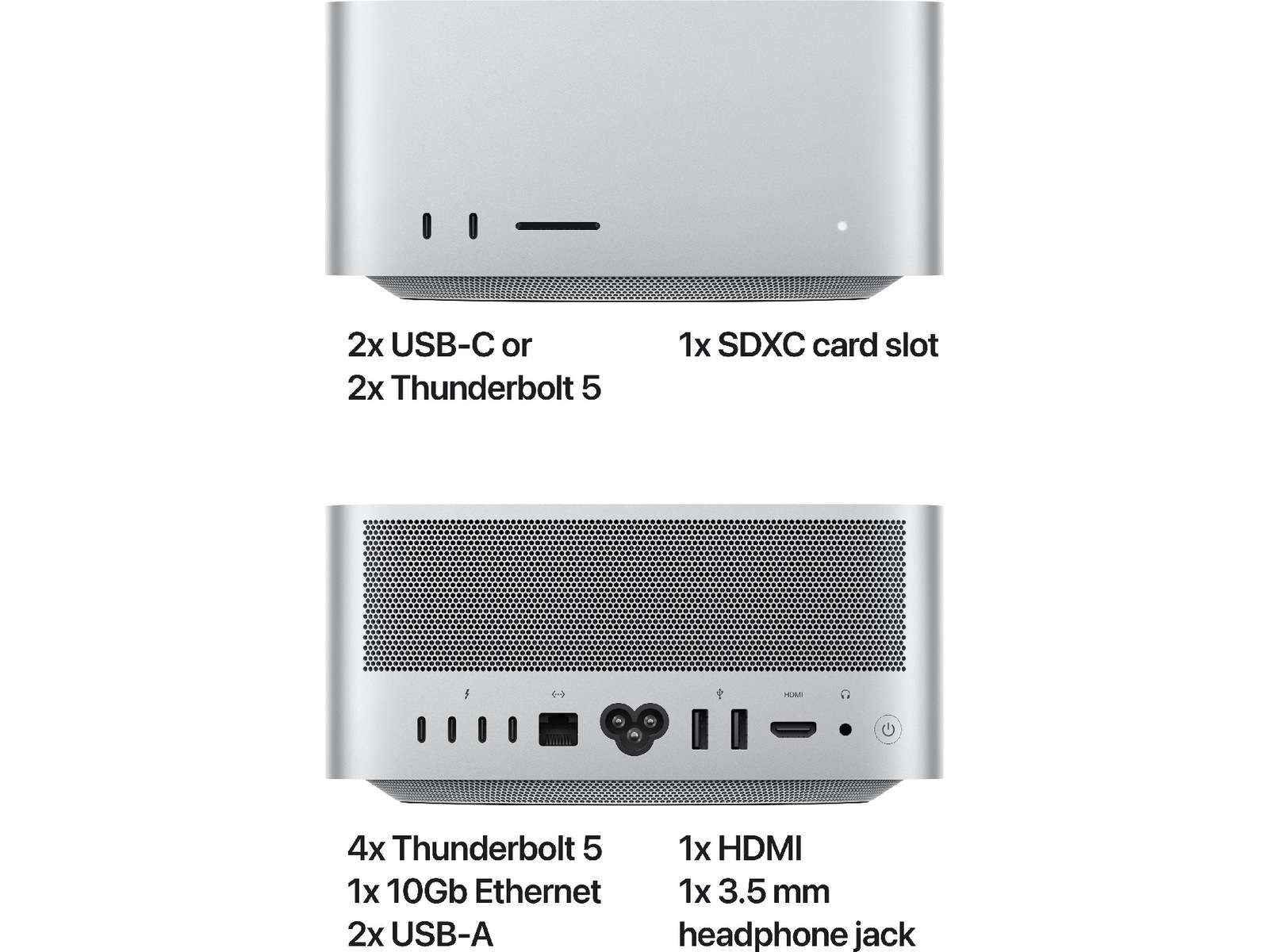 Mac Studio (2025) 1TB Stationär dator