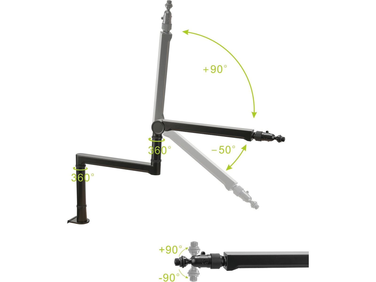 Svive Mikrofonarm Low Profile Streaming tillbehör