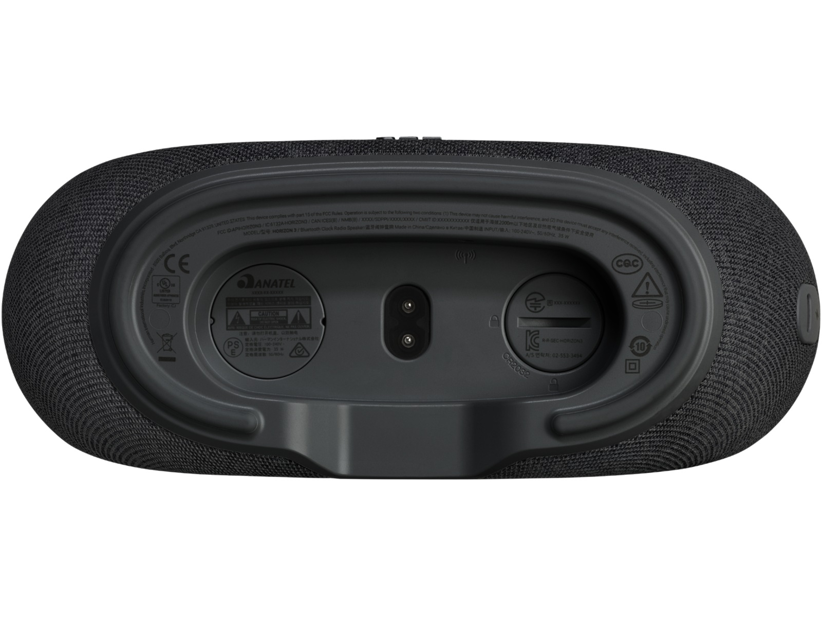 JBL Horizon 3 FM klockradio (svart) Trådlös / Bluetooth högtalare