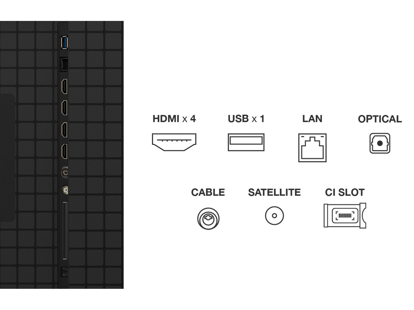 TCL 85" C8K 4K QD-Mini LED Google TV Över 80 tums TV