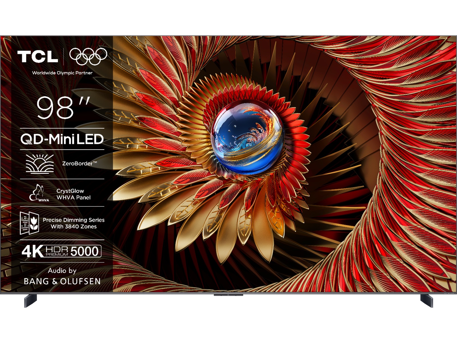 TCL 98" C8K 4K QD-Mini LED Google TV Över 80 tums TV