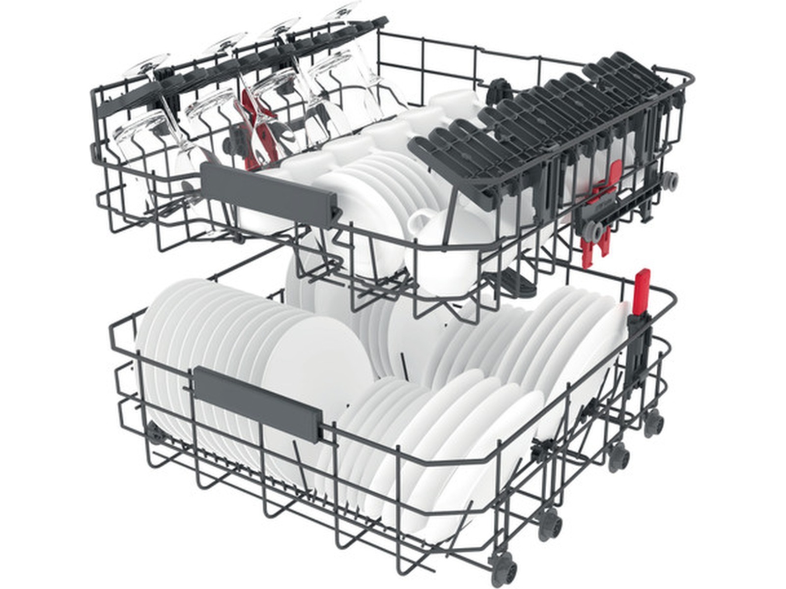 Whirlpool WIC 3C34 PFE S Integrerad diskmaskin Integrerad diskmaskin