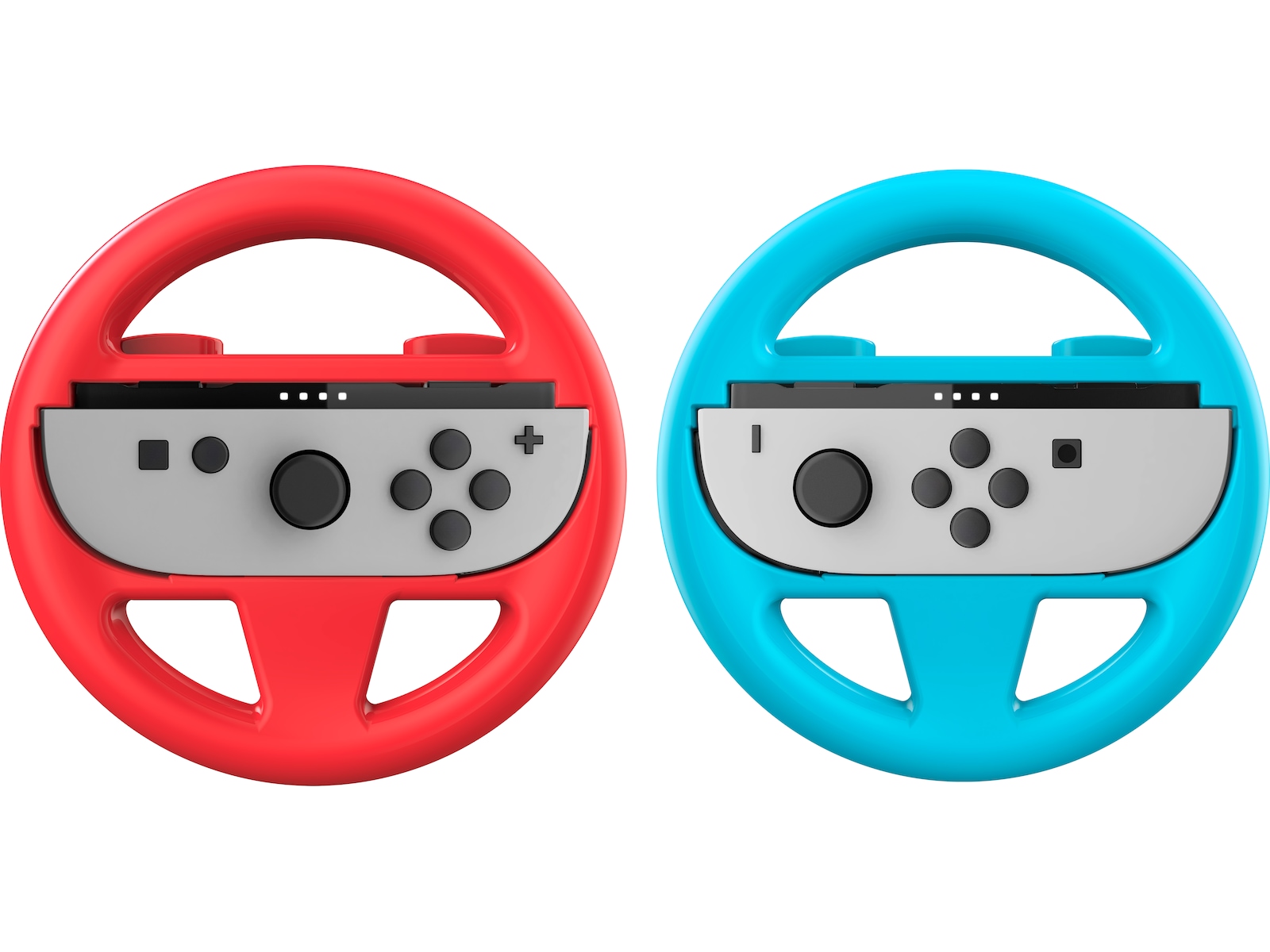 Nacon Dual Wheel for Nintendo Switch 2 (röd/blå) Tillbehör