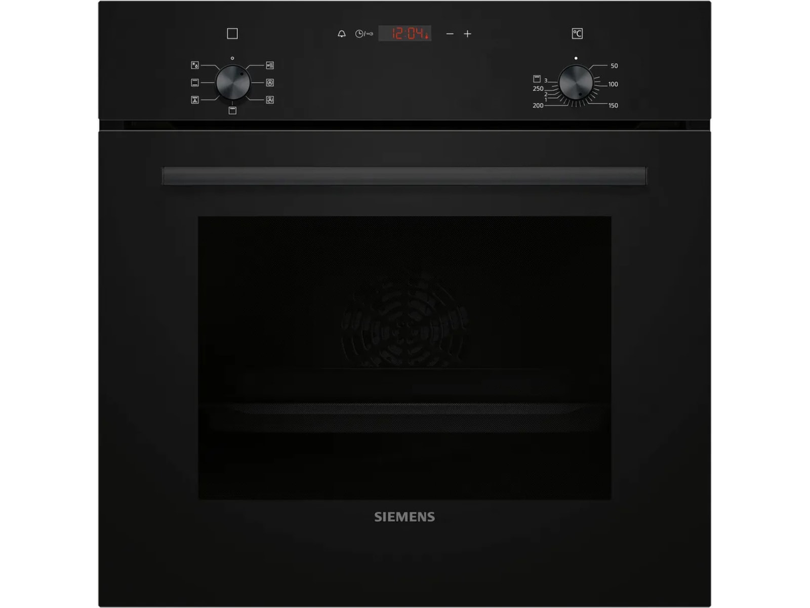 Siemens IQ100 Inbyggd ugn 60 cm (svart) Ugn