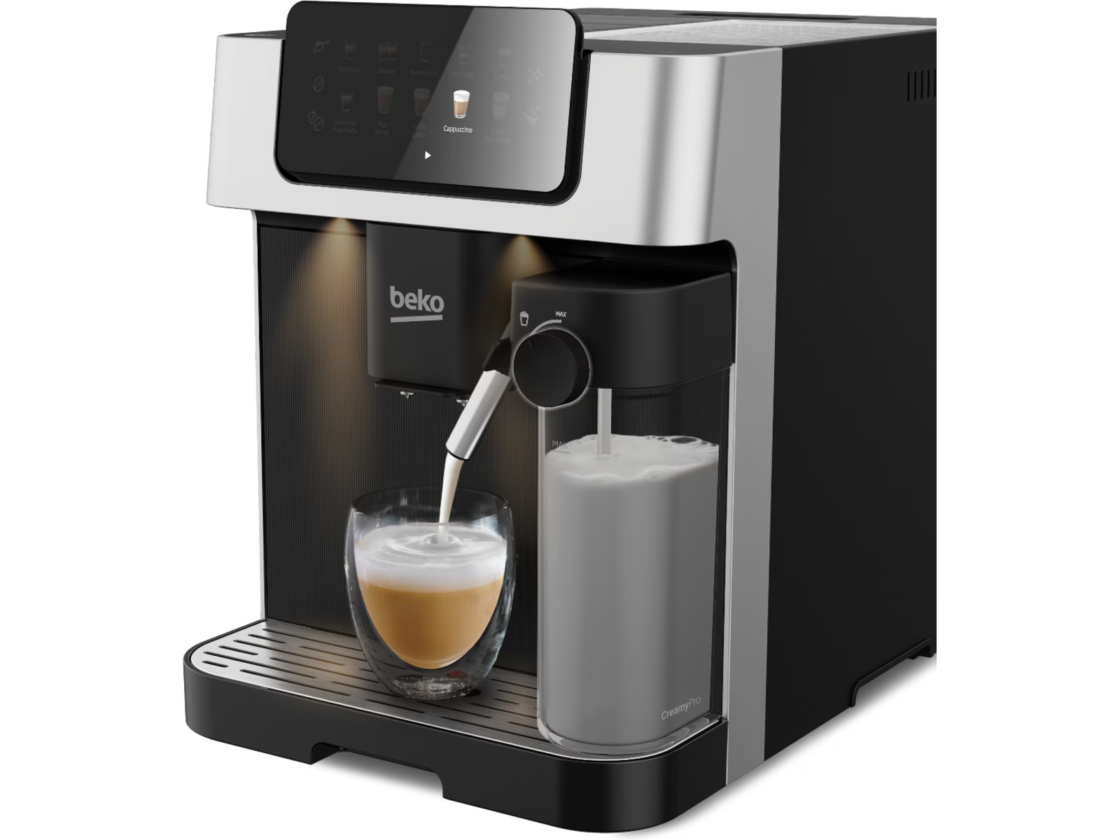 Beko CEG 7304 X Helautomatisk Espressomaskin (Inox) Espressomaskiner