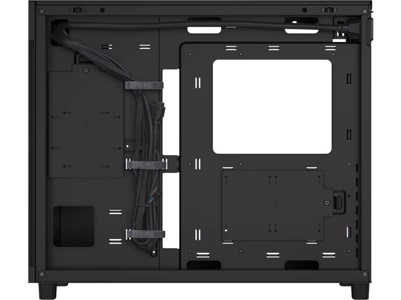 Asus Prime AP303 MESH Miditower (svart) Midi tower