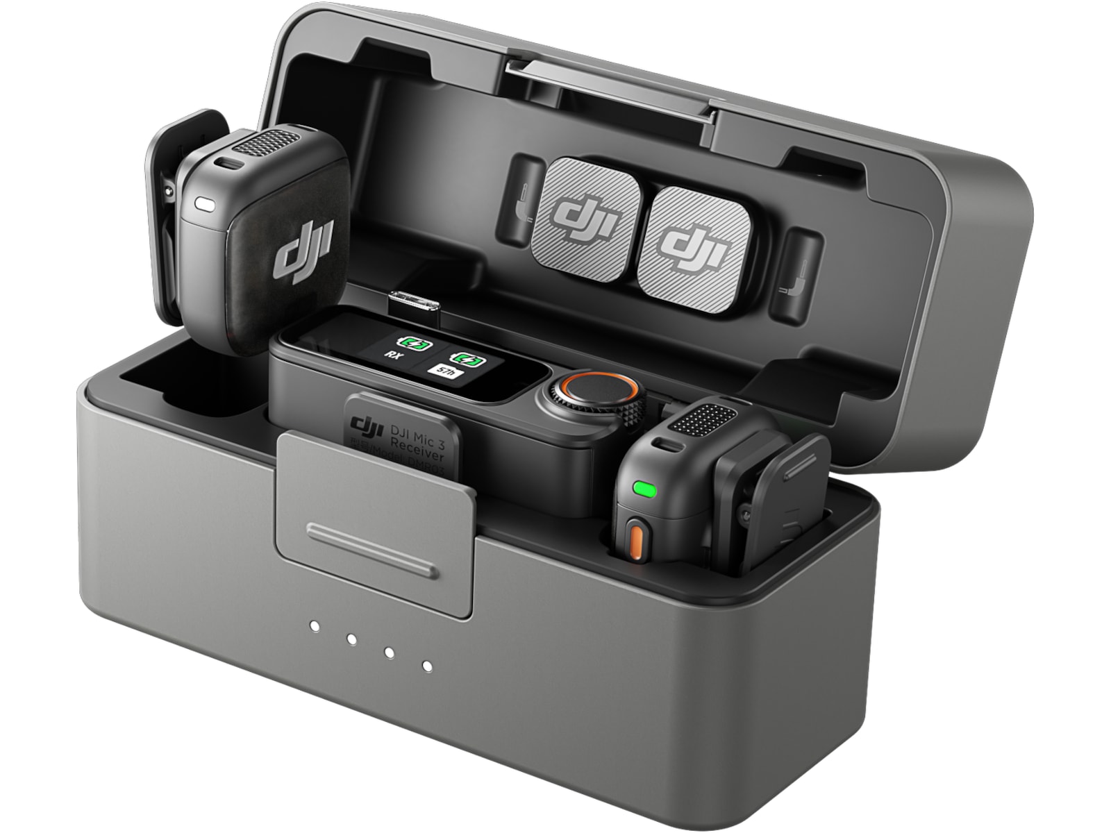 DJI Mic 3 (2 TX + 1 RX + Charging Case) Kameramikrofon