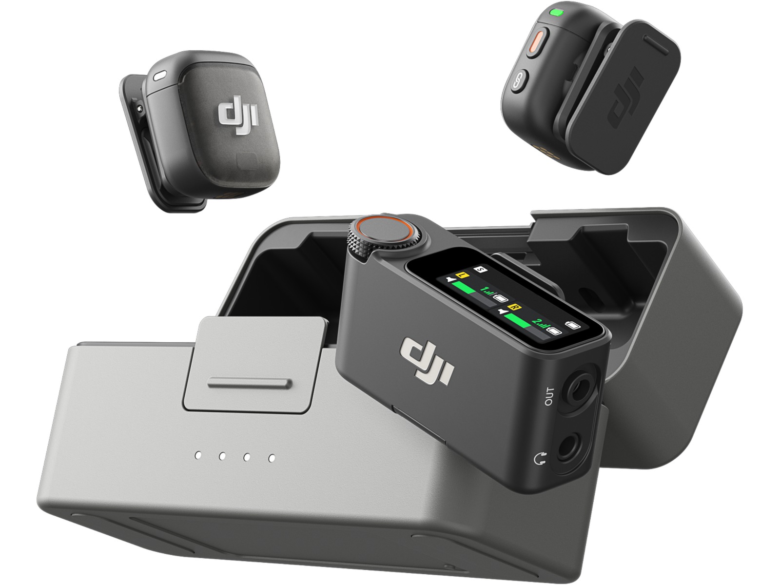 DJI Mic 3 (2 TX + 1 RX + Charging Case) Kameramikrofon