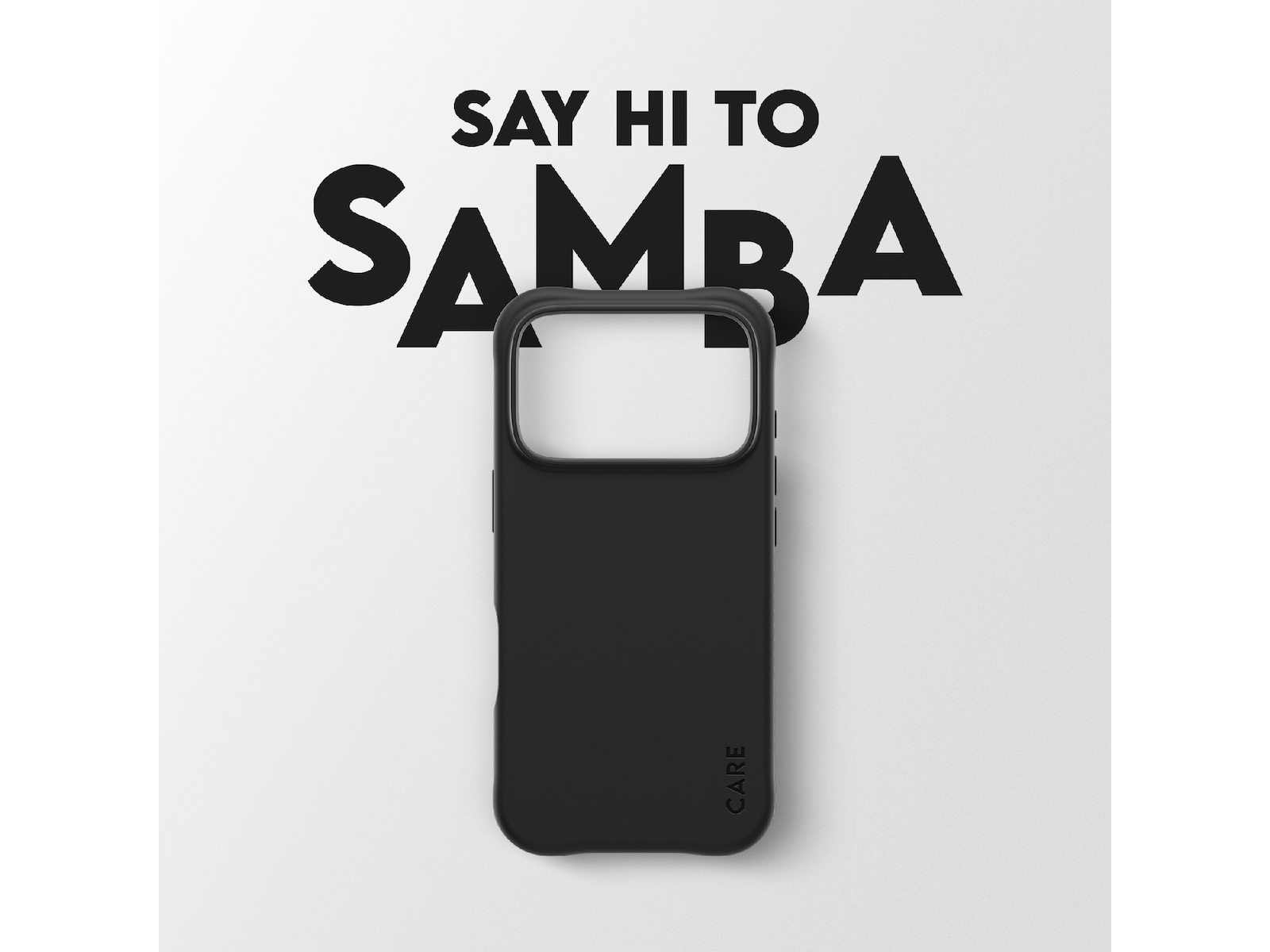 PanzerGlass CARE iPhone 17 Pro Samba Hardcase skal (svart) Skydd