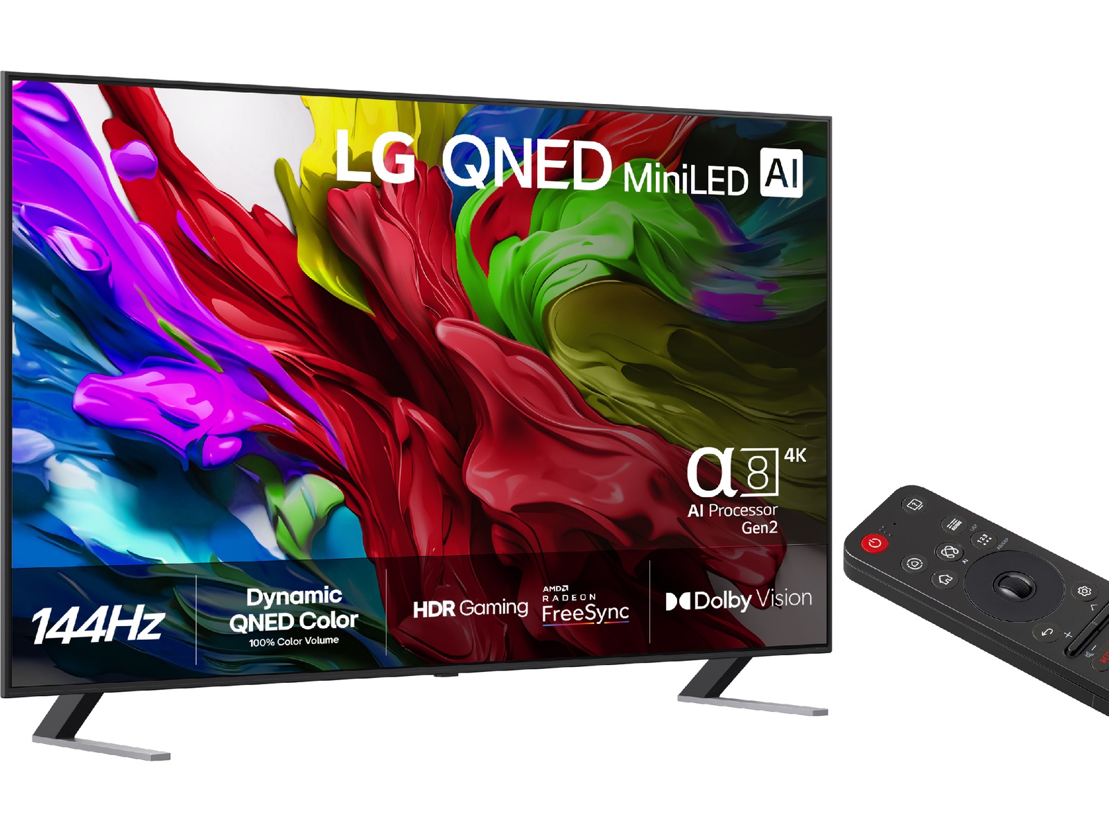 LG 86'' QNED85 evo AI MiniLED 4k Smart TV (2025) Över 80 tums TV