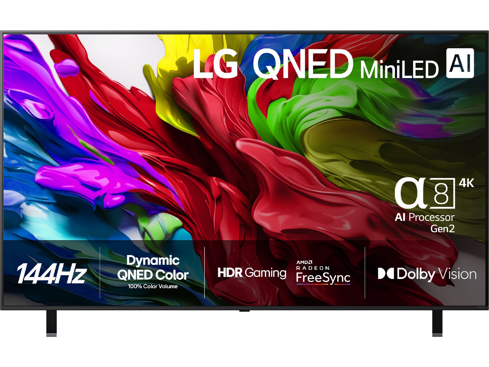 LG 75'' QNED85 evo AI MiniLED 4k Smart TV (2025) 70 - 79 tums TV