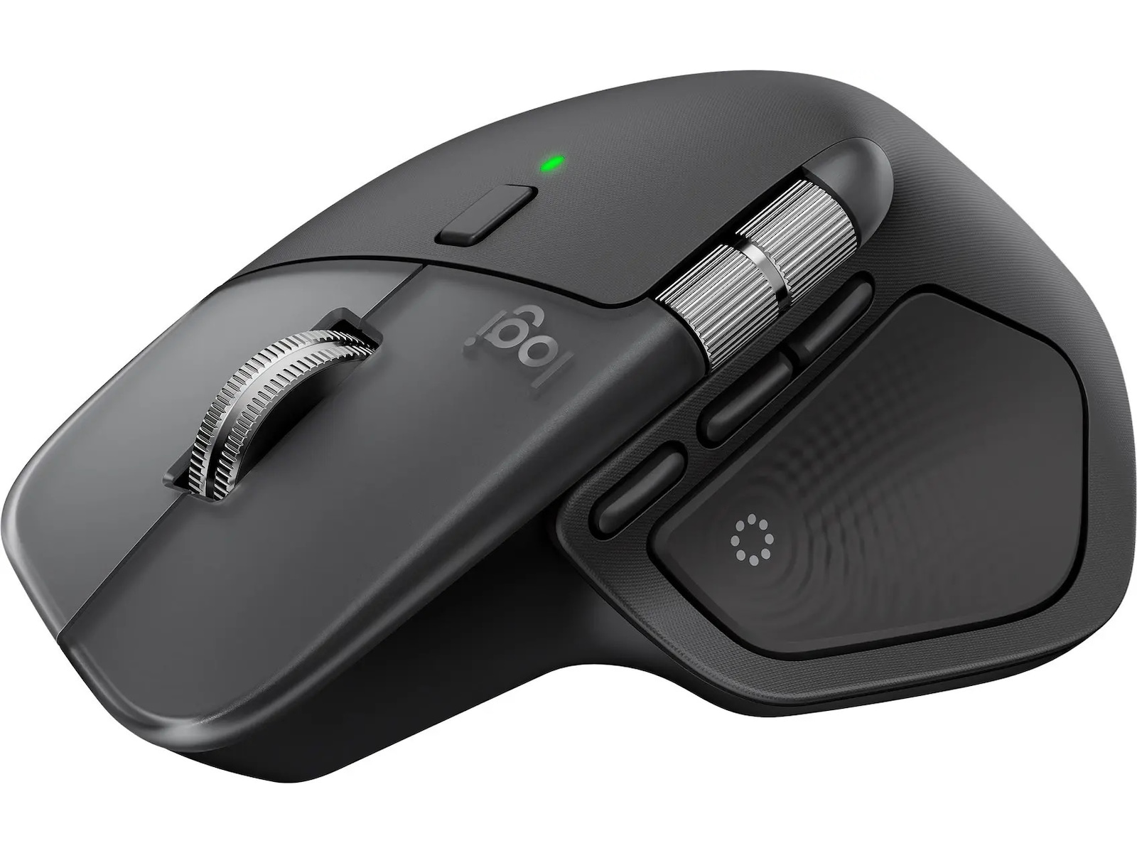 Logitech MX Master 4 för Mac Trådlös Ergonomisk Mus (space black) Mus