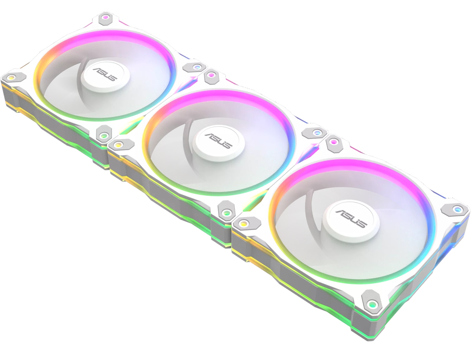 Asus Prime MR120 ARGB Fläkt 3pk (vit) Fläkt