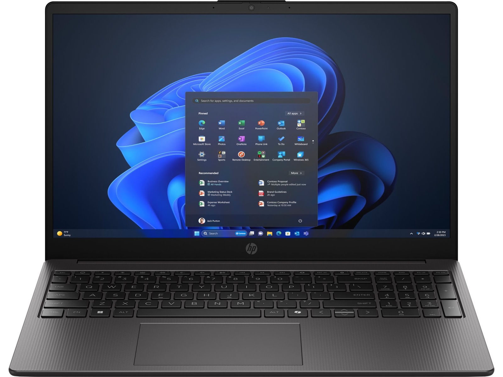 HP 250 G10 15,6" HD Datorer - Bärbara / laptop