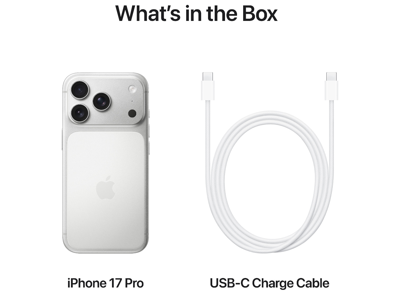 iPhone 17 Pro 256GB (silver) Mobiltelefoner