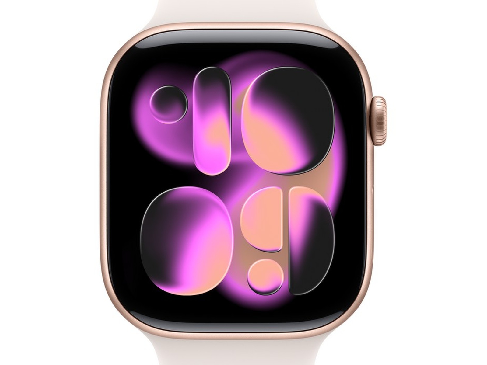 Apple Watch Series 11 GPS + LTE 46mm Aluminium (roséguld) Smartwatches